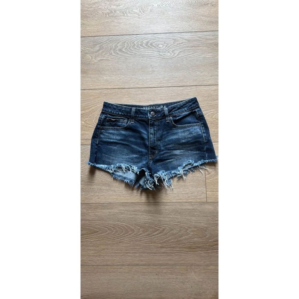 American eagle Vintage hi-rise festival stretch Jean shorts 6